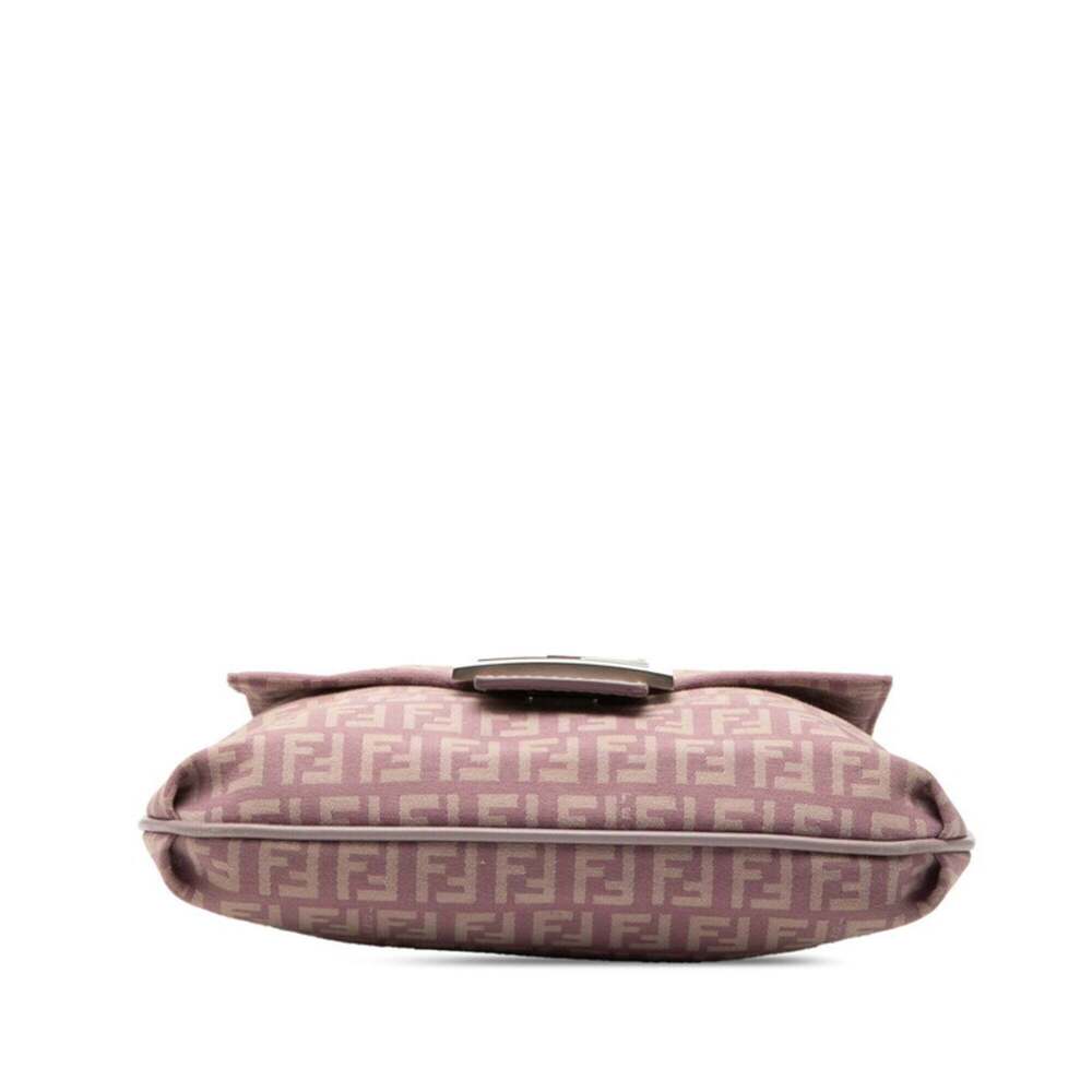 FENDI Purple Leather Shoulder Bag - Picture 3 of 8